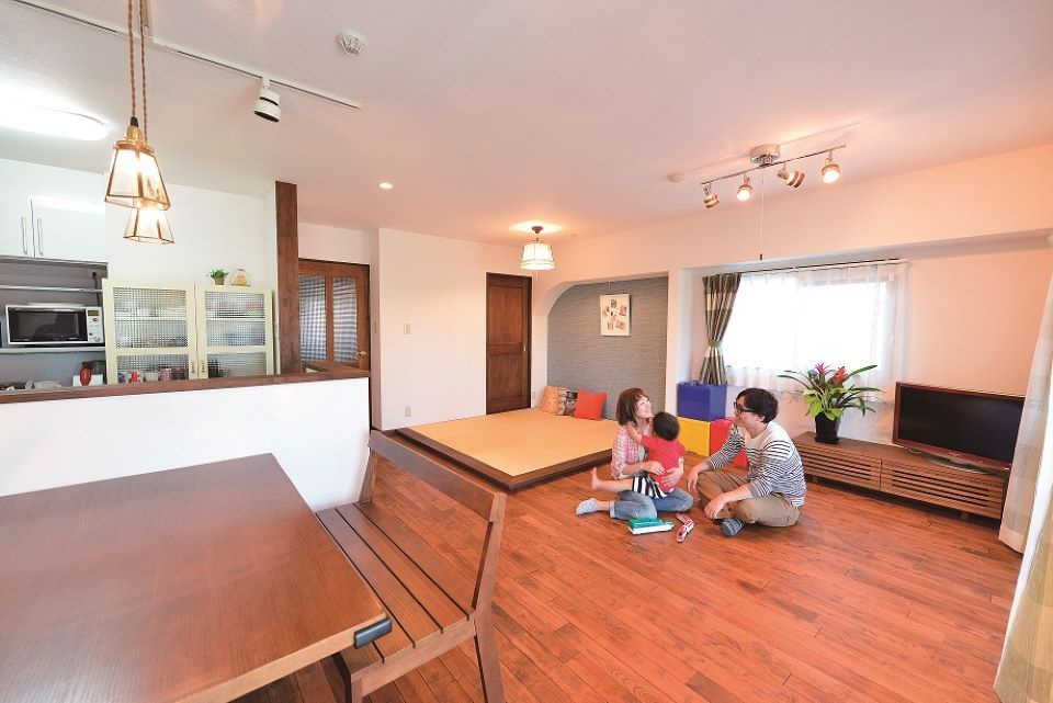 マンション 3ldk 1ldk 間取りの断捨離で 手に入れた快適マイホーム リノベーション施工事例 広島市の中古住宅情報 リノベーションなら 不動産売買専門店 マエダハウジング不動産